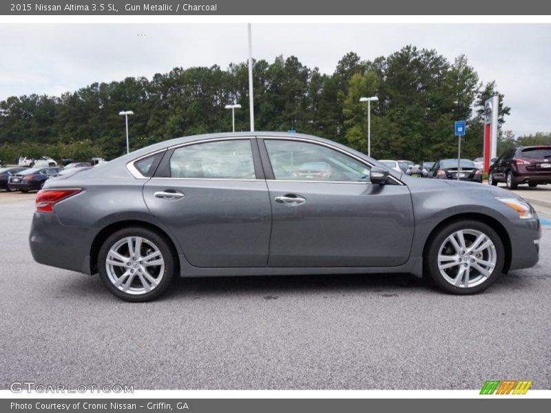 Gun Metallic / Charcoal 2015 Nissan Altima 3.5 SL