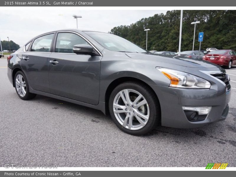 Gun Metallic / Charcoal 2015 Nissan Altima 3.5 SL