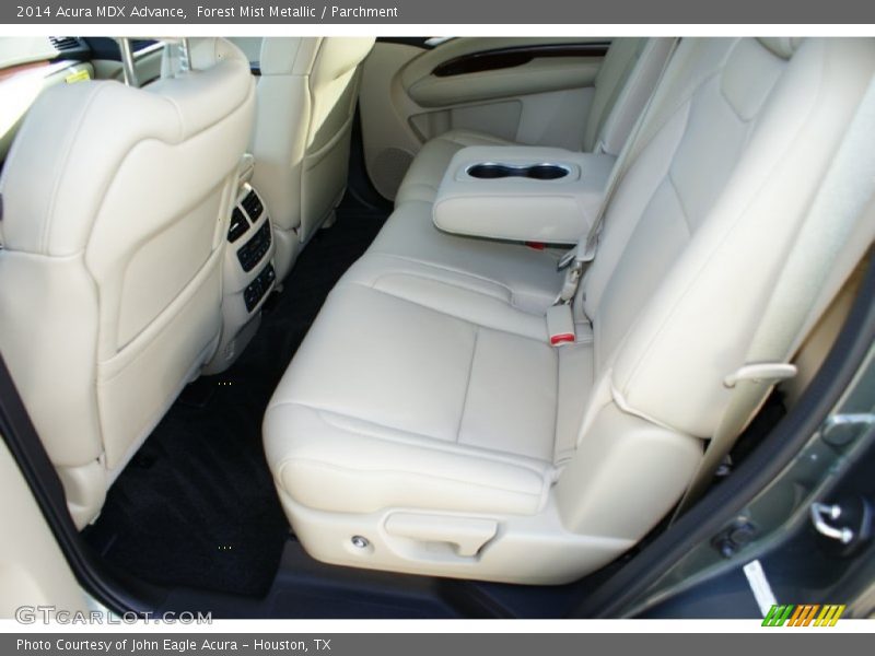 Forest Mist Metallic / Parchment 2014 Acura MDX Advance