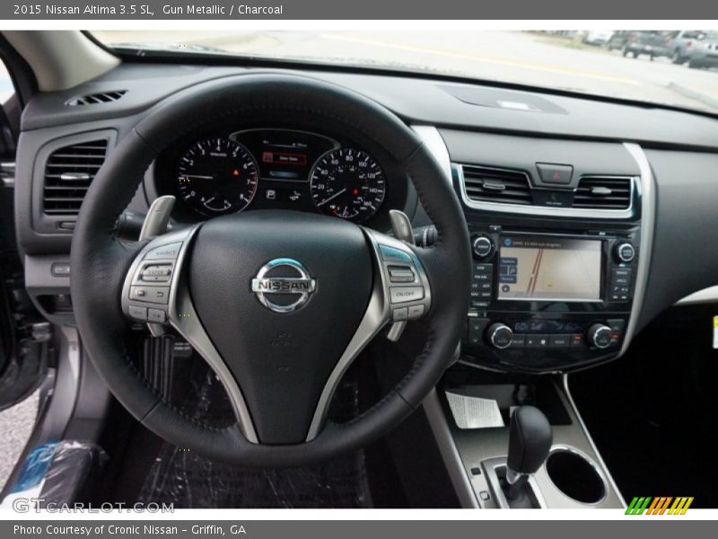 Gun Metallic / Charcoal 2015 Nissan Altima 3.5 SL