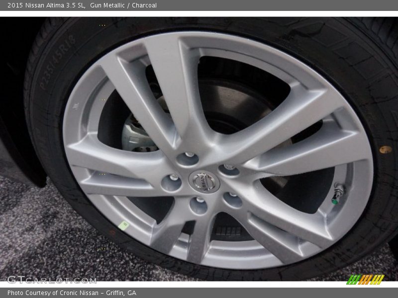 Gun Metallic / Charcoal 2015 Nissan Altima 3.5 SL