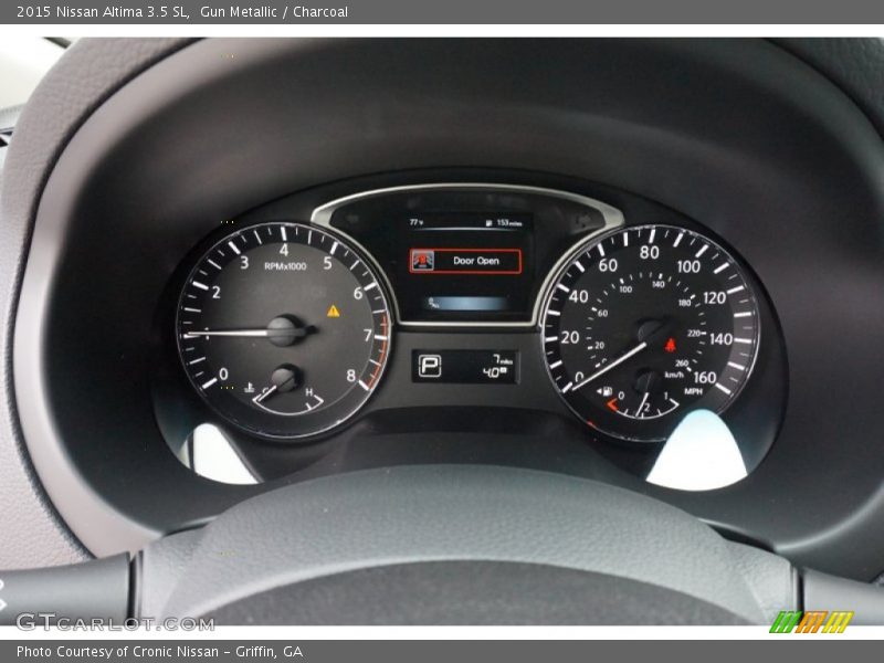 Gun Metallic / Charcoal 2015 Nissan Altima 3.5 SL