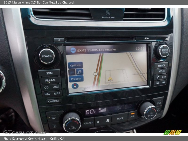 Gun Metallic / Charcoal 2015 Nissan Altima 3.5 SL
