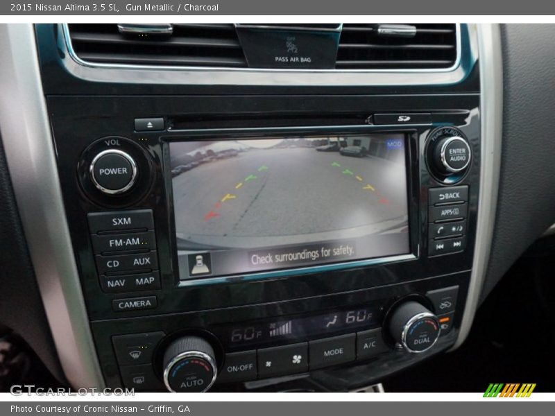 Gun Metallic / Charcoal 2015 Nissan Altima 3.5 SL
