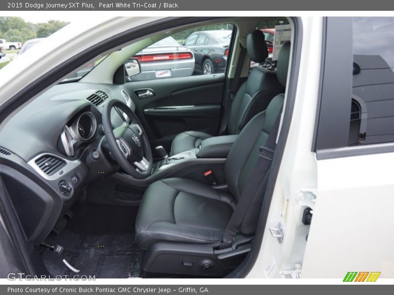 Pearl White Tri-Coat / Black 2015 Dodge Journey SXT Plus