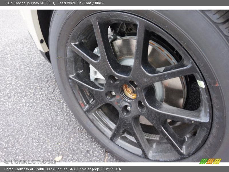 Pearl White Tri-Coat / Black 2015 Dodge Journey SXT Plus