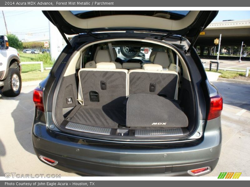Forest Mist Metallic / Parchment 2014 Acura MDX Advance