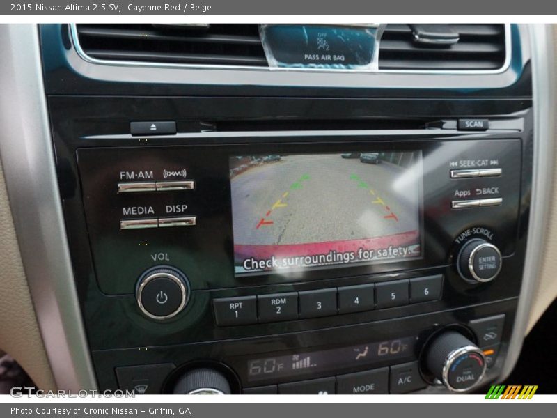 Cayenne Red / Beige 2015 Nissan Altima 2.5 SV