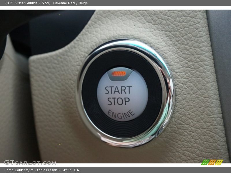 Cayenne Red / Beige 2015 Nissan Altima 2.5 SV