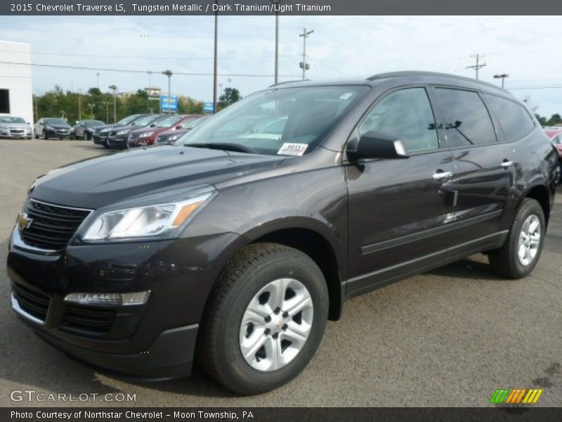 Tungsten Metallic / Dark Titanium/Light Titanium 2015 Chevrolet Traverse LS