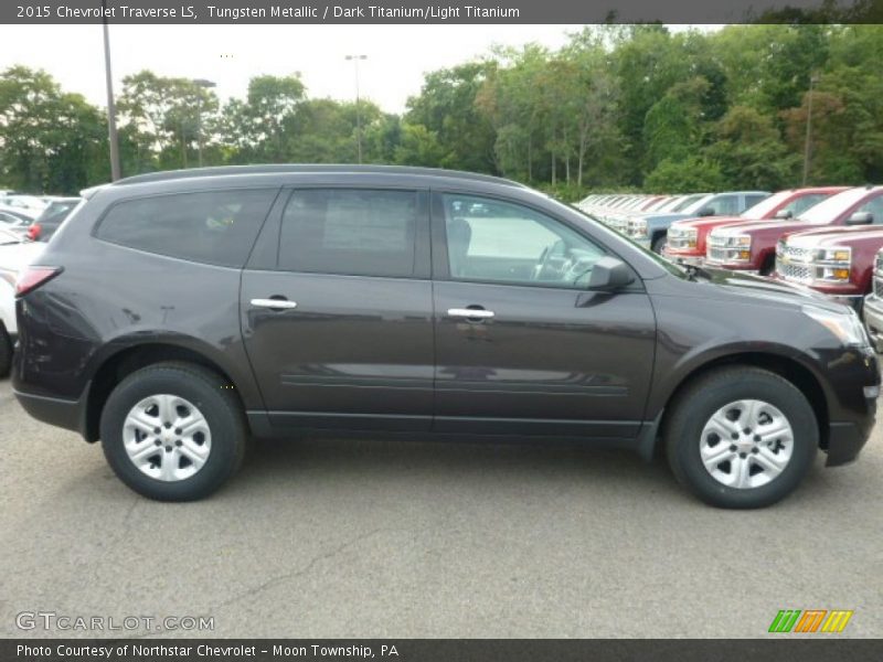 Tungsten Metallic / Dark Titanium/Light Titanium 2015 Chevrolet Traverse LS
