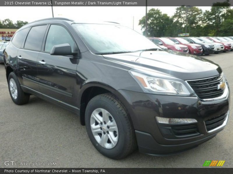 Tungsten Metallic / Dark Titanium/Light Titanium 2015 Chevrolet Traverse LS