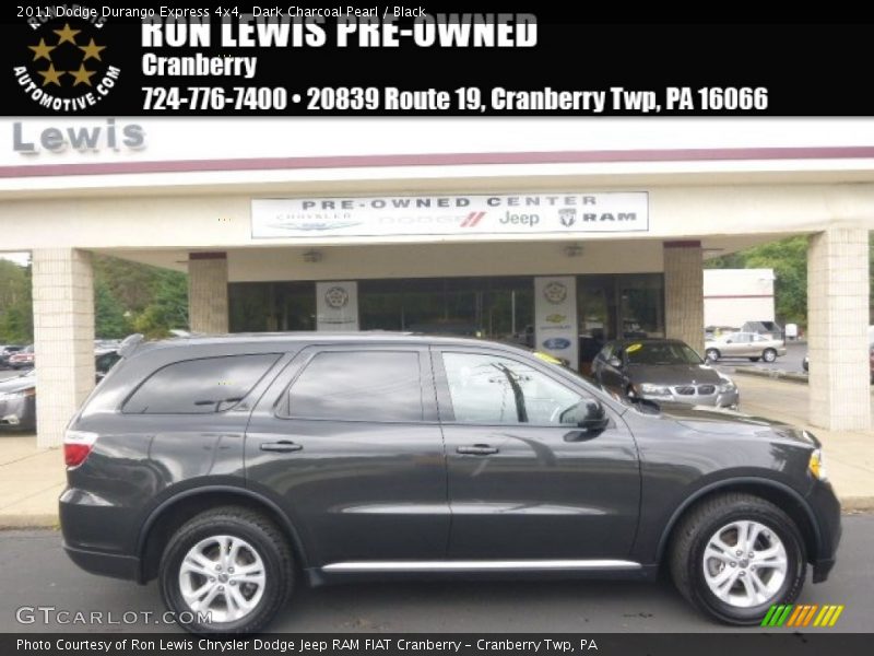 Dark Charcoal Pearl / Black 2011 Dodge Durango Express 4x4