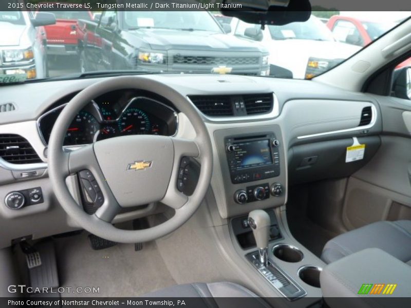 Tungsten Metallic / Dark Titanium/Light Titanium 2015 Chevrolet Traverse LS