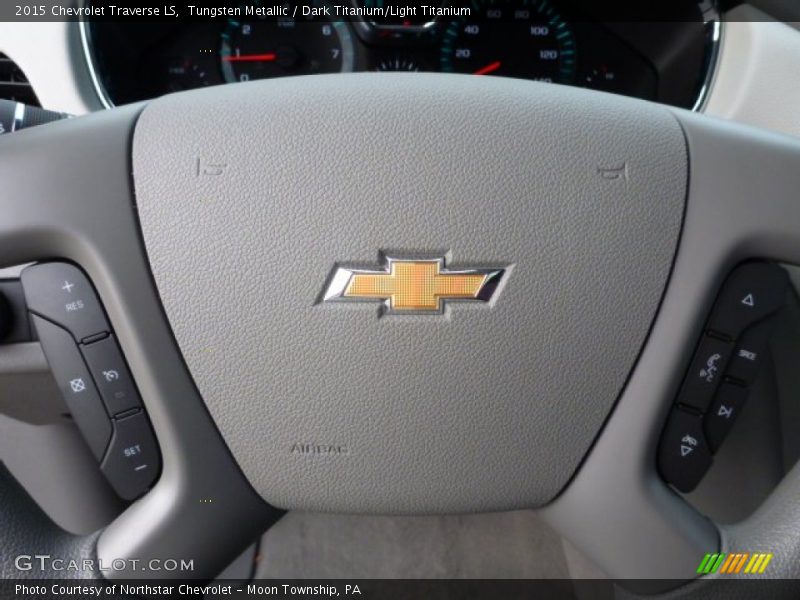 Tungsten Metallic / Dark Titanium/Light Titanium 2015 Chevrolet Traverse LS