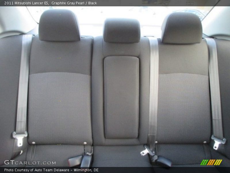 Graphite Gray Pearl / Black 2011 Mitsubishi Lancer ES