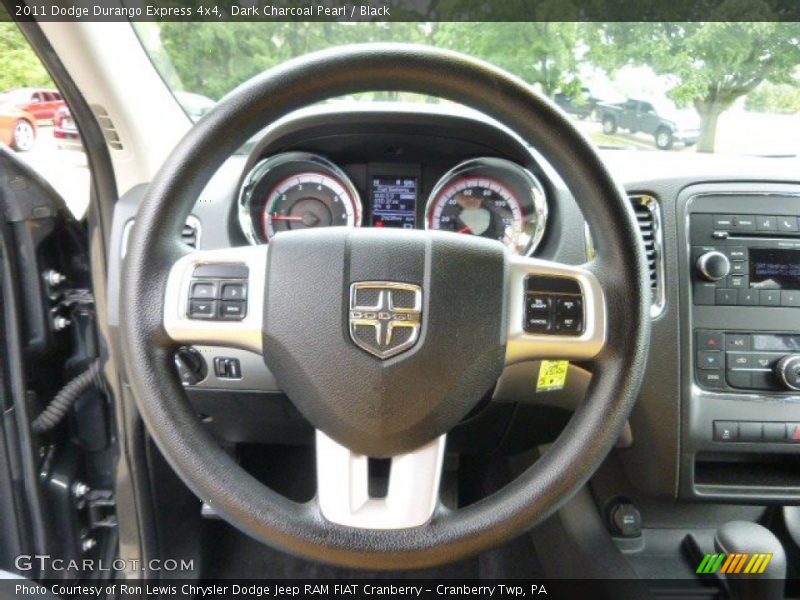 Dark Charcoal Pearl / Black 2011 Dodge Durango Express 4x4