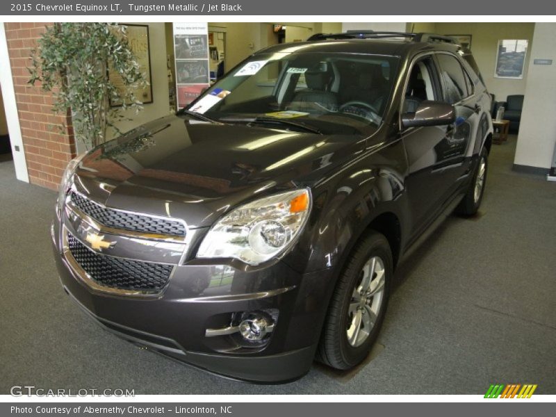 Tungsten Metallic / Jet Black 2015 Chevrolet Equinox LT