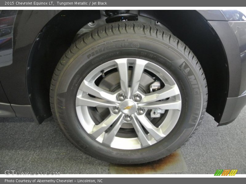 Tungsten Metallic / Jet Black 2015 Chevrolet Equinox LT