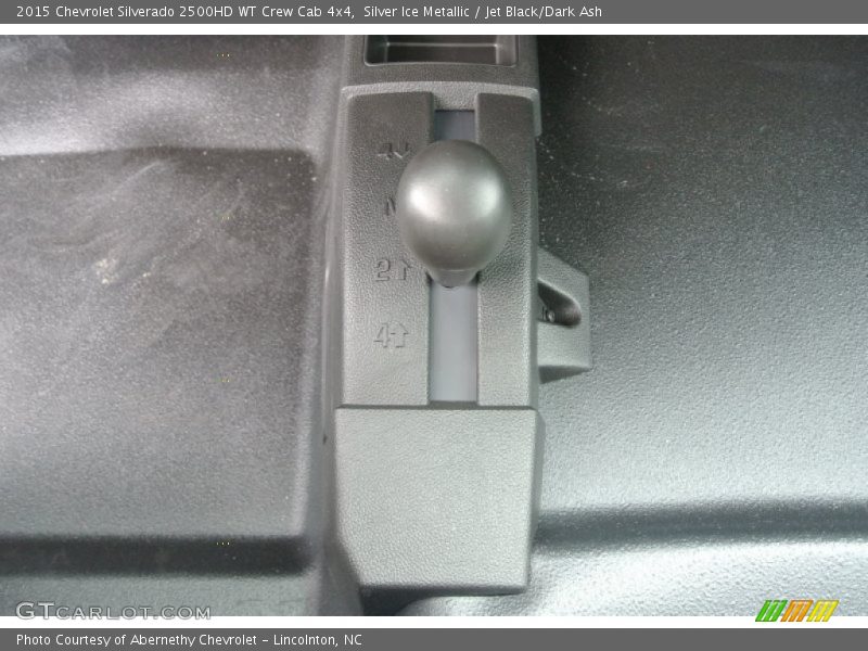Silver Ice Metallic / Jet Black/Dark Ash 2015 Chevrolet Silverado 2500HD WT Crew Cab 4x4
