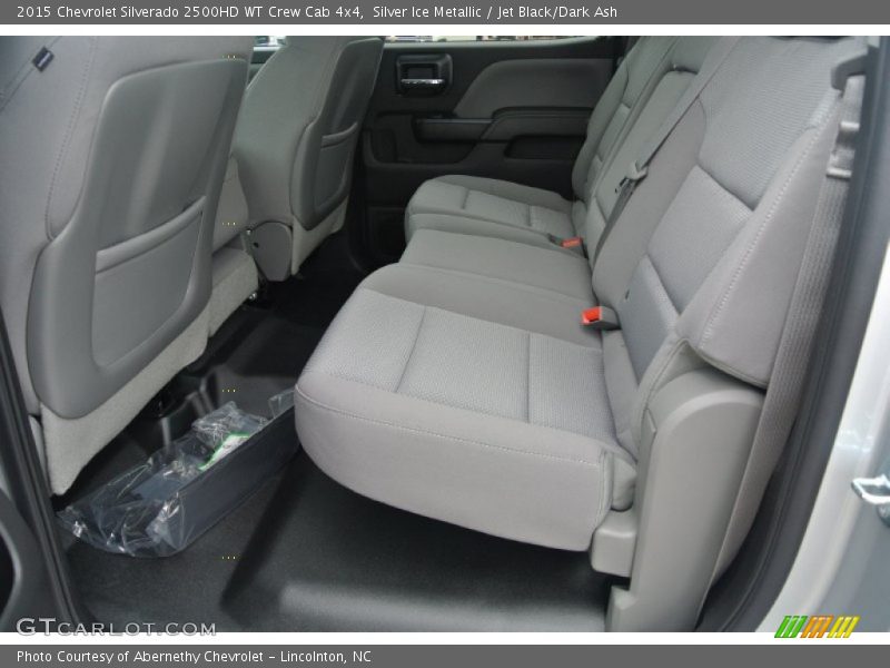 Silver Ice Metallic / Jet Black/Dark Ash 2015 Chevrolet Silverado 2500HD WT Crew Cab 4x4