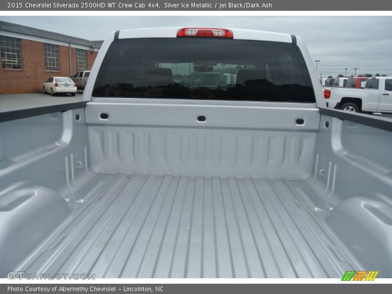 Silver Ice Metallic / Jet Black/Dark Ash 2015 Chevrolet Silverado 2500HD WT Crew Cab 4x4