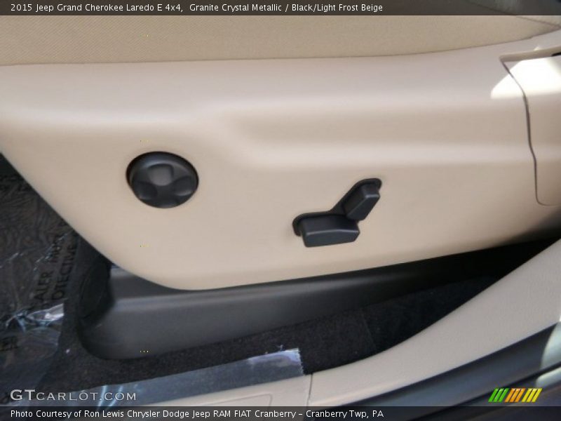 Granite Crystal Metallic / Black/Light Frost Beige 2015 Jeep Grand Cherokee Laredo E 4x4