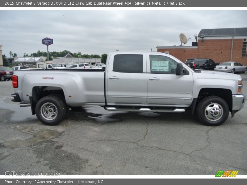  2015 Silverado 3500HD LTZ Crew Cab Dual Rear Wheel 4x4 Silver Ice Metallic