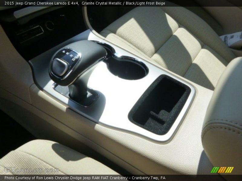 Granite Crystal Metallic / Black/Light Frost Beige 2015 Jeep Grand Cherokee Laredo E 4x4