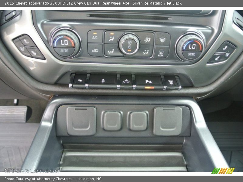 Controls of 2015 Silverado 3500HD LTZ Crew Cab Dual Rear Wheel 4x4
