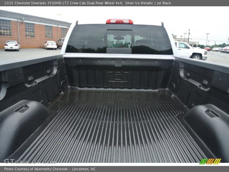 Silver Ice Metallic / Jet Black 2015 Chevrolet Silverado 3500HD LTZ Crew Cab Dual Rear Wheel 4x4