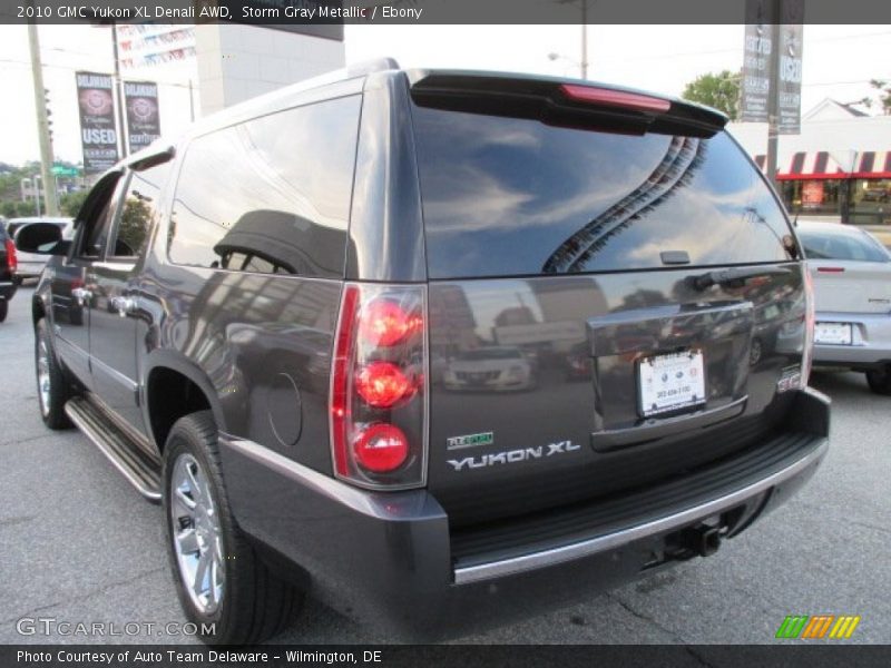 Storm Gray Metallic / Ebony 2010 GMC Yukon XL Denali AWD