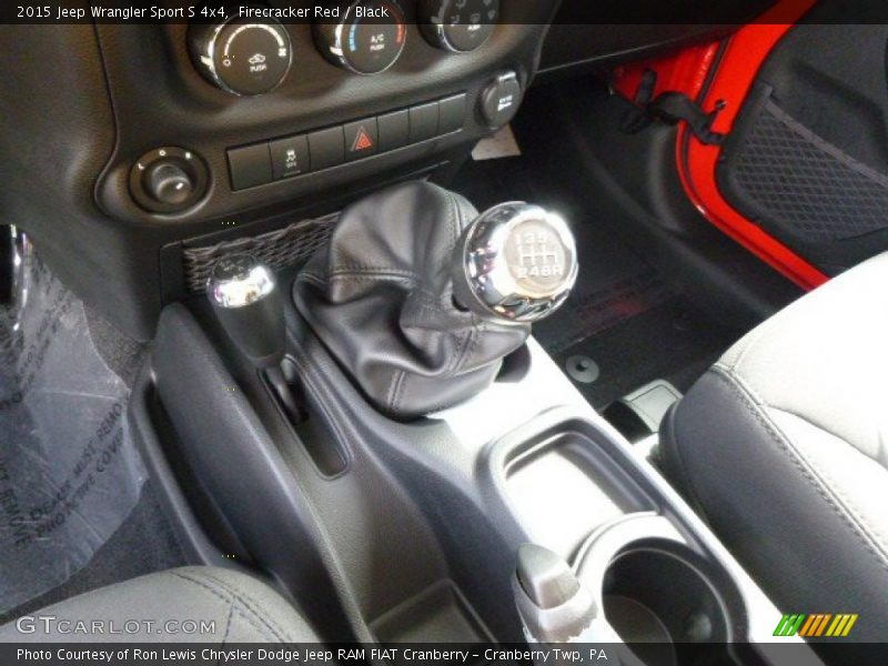 Firecracker Red / Black 2015 Jeep Wrangler Sport S 4x4