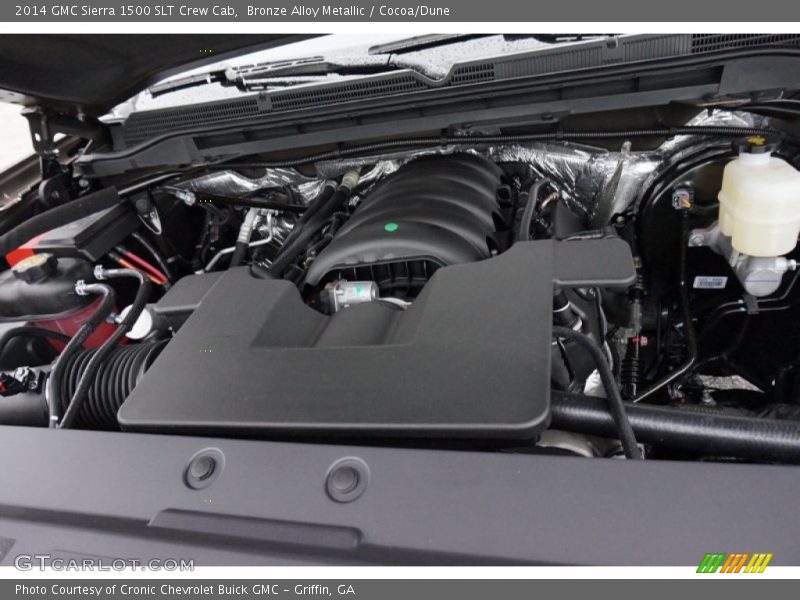 Bronze Alloy Metallic / Cocoa/Dune 2014 GMC Sierra 1500 SLT Crew Cab
