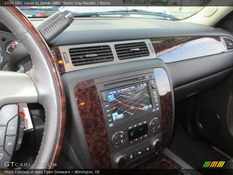 Storm Gray Metallic / Ebony 2010 GMC Yukon XL Denali AWD