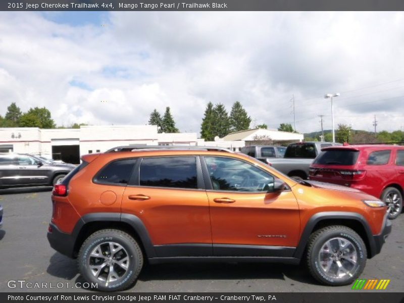  2015 Cherokee Trailhawk 4x4 Mango Tango Pearl