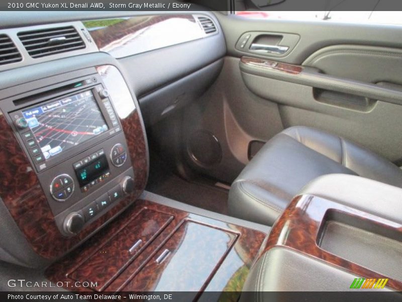 Storm Gray Metallic / Ebony 2010 GMC Yukon XL Denali AWD