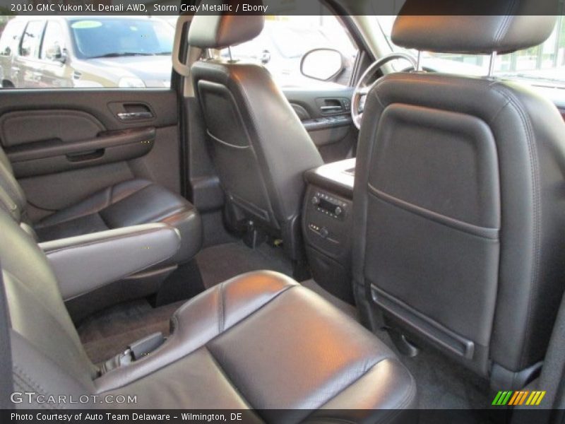 Storm Gray Metallic / Ebony 2010 GMC Yukon XL Denali AWD