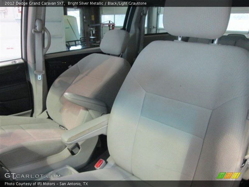 Bright Silver Metallic / Black/Light Graystone 2012 Dodge Grand Caravan SXT
