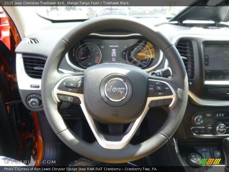  2015 Cherokee Trailhawk 4x4 Steering Wheel