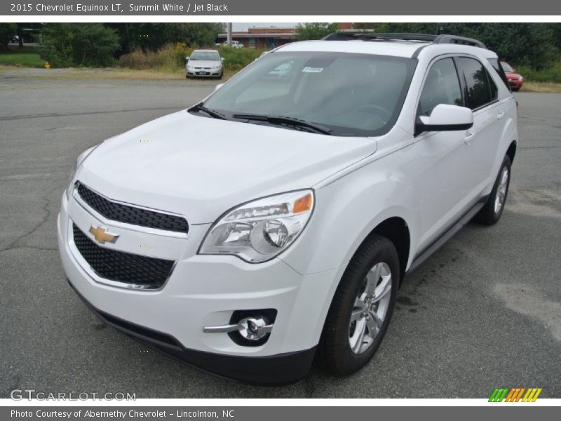 Summit White / Jet Black 2015 Chevrolet Equinox LT