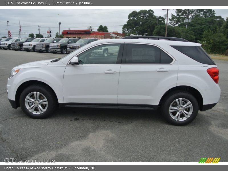 Summit White / Jet Black 2015 Chevrolet Equinox LT