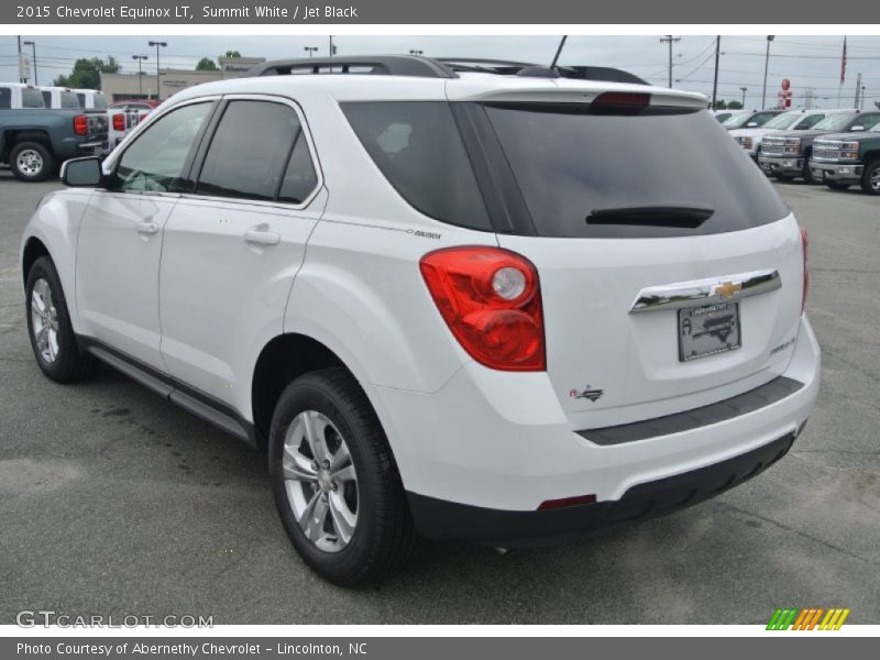 Summit White / Jet Black 2015 Chevrolet Equinox LT