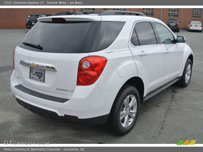 Summit White / Jet Black 2015 Chevrolet Equinox LT