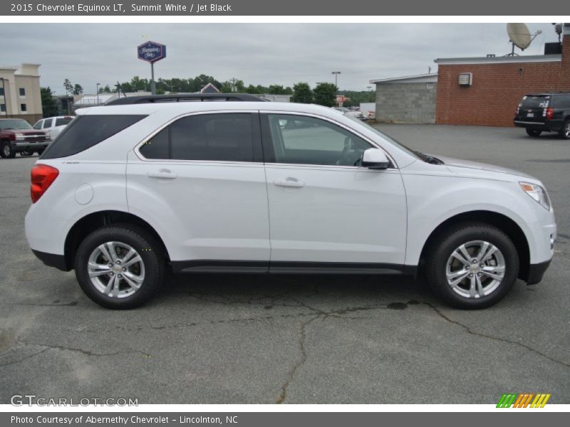 Summit White / Jet Black 2015 Chevrolet Equinox LT