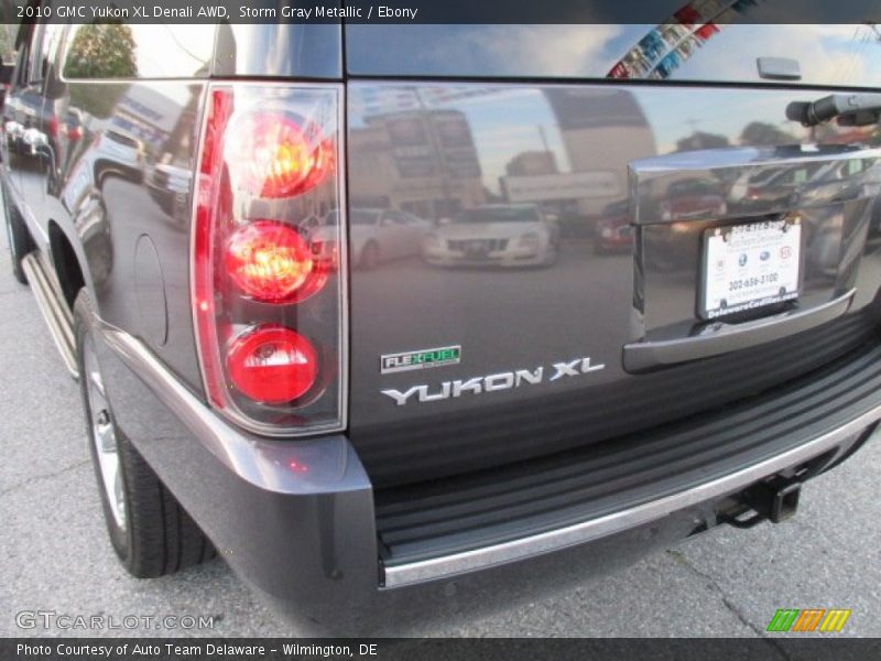 Storm Gray Metallic / Ebony 2010 GMC Yukon XL Denali AWD