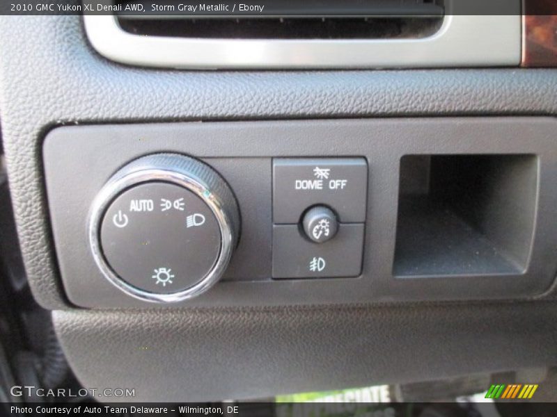 Storm Gray Metallic / Ebony 2010 GMC Yukon XL Denali AWD