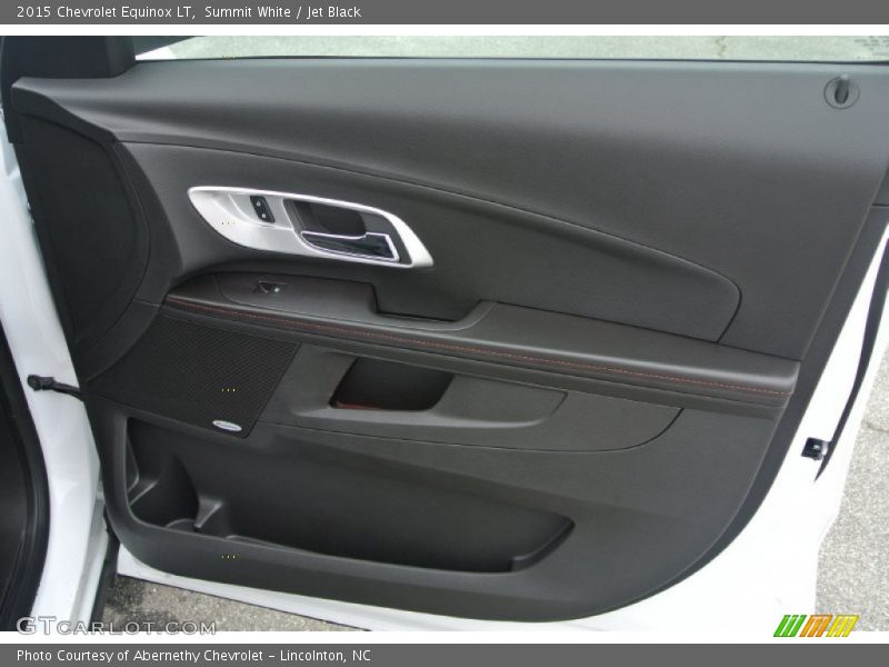 Summit White / Jet Black 2015 Chevrolet Equinox LT