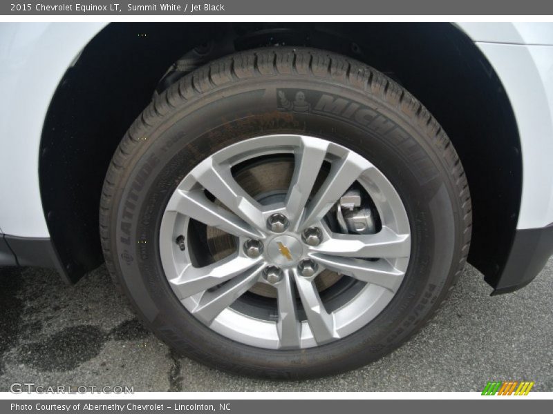Summit White / Jet Black 2015 Chevrolet Equinox LT