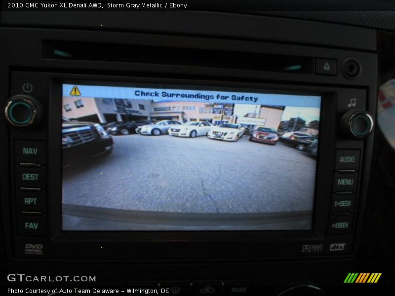 Storm Gray Metallic / Ebony 2010 GMC Yukon XL Denali AWD